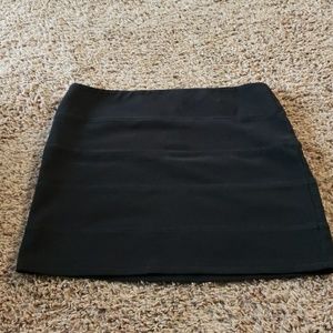 Black pencil skirt